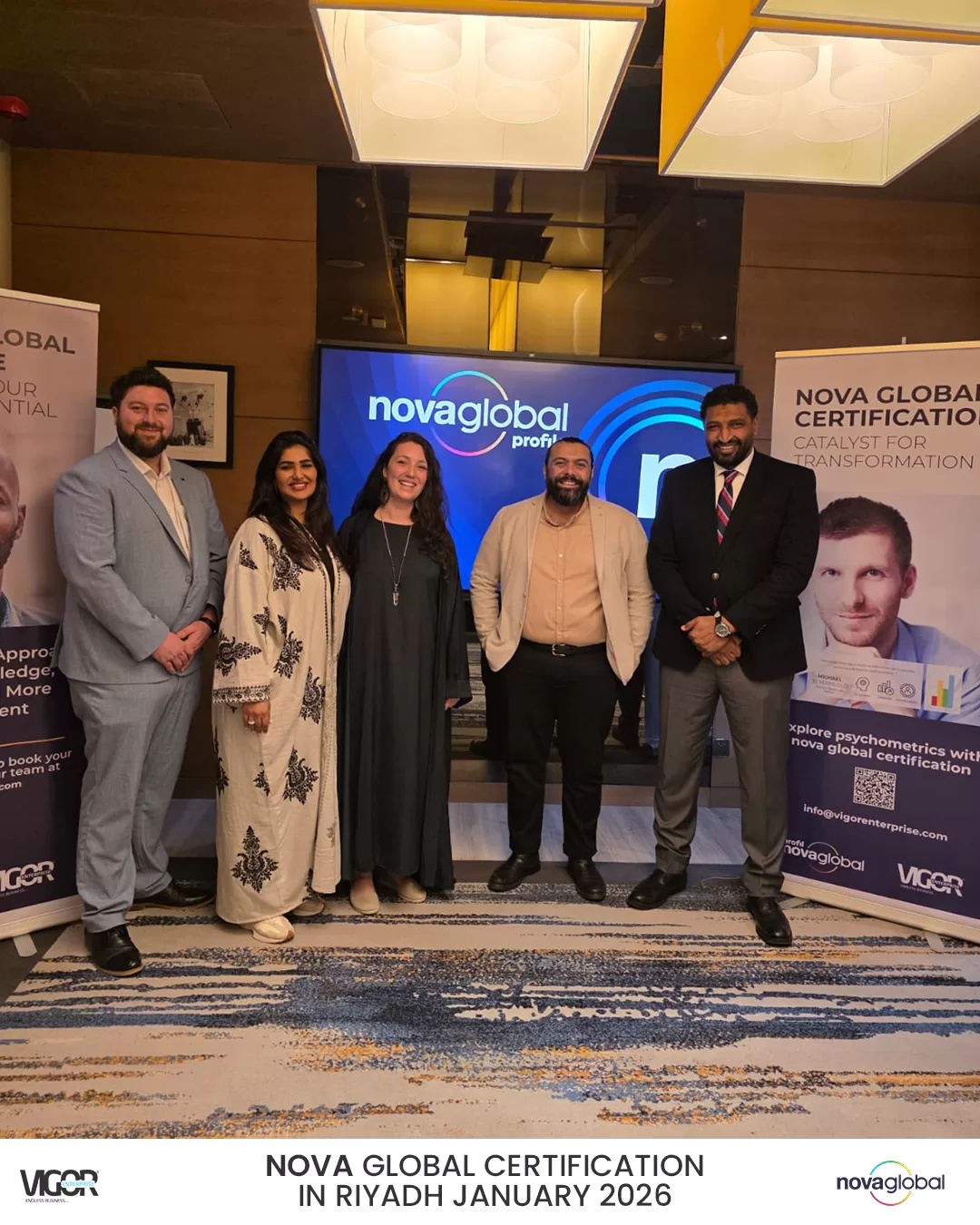 A Cohort That Leaned In: NOVA Certification in Riyadh